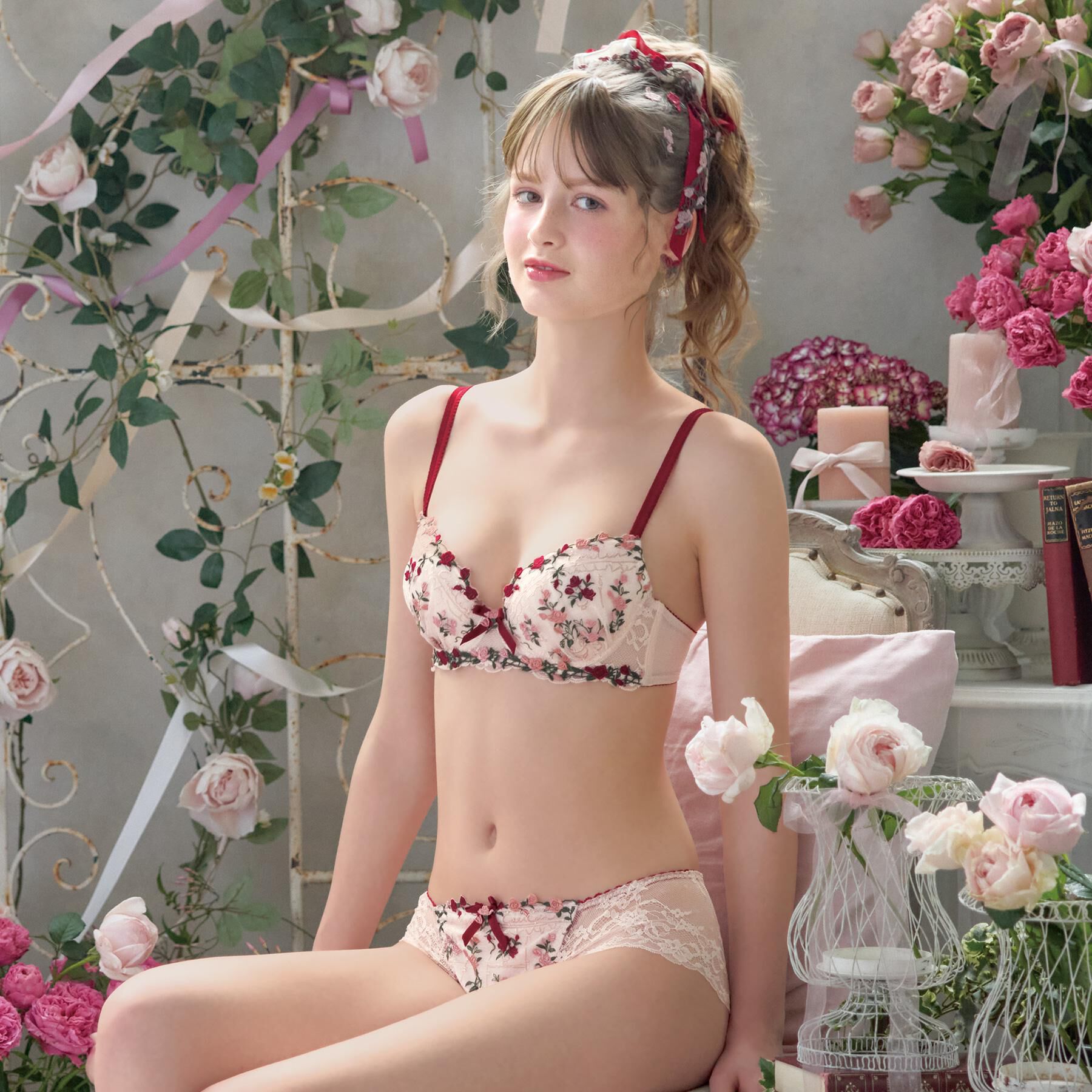 Risa Magli「エステル ブラジャー （D－F） ＜Sweet Rich（スウィートリッチ）＞」|インナー|