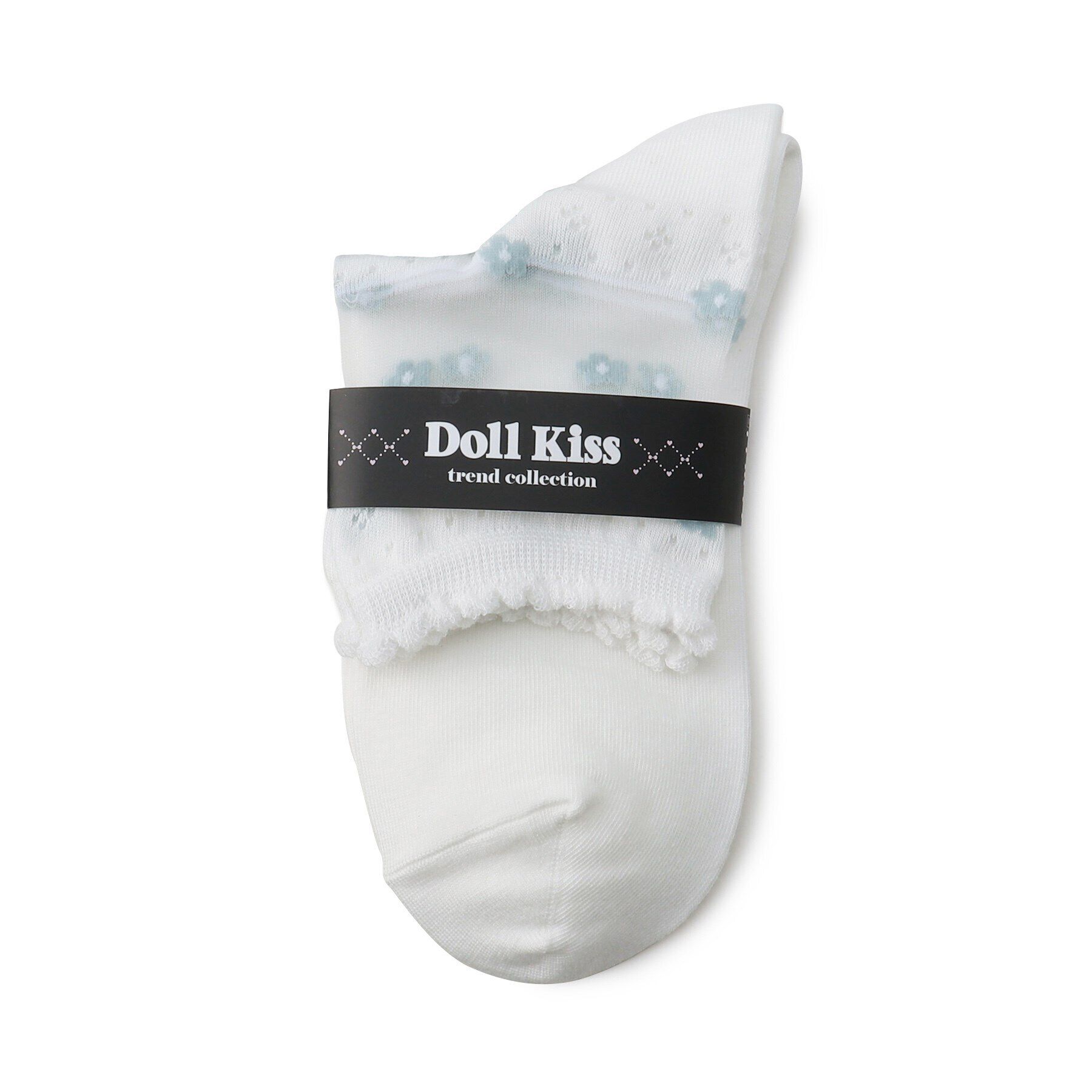 Doll Kiss「シースルー花柄ソックス」|ソックス|