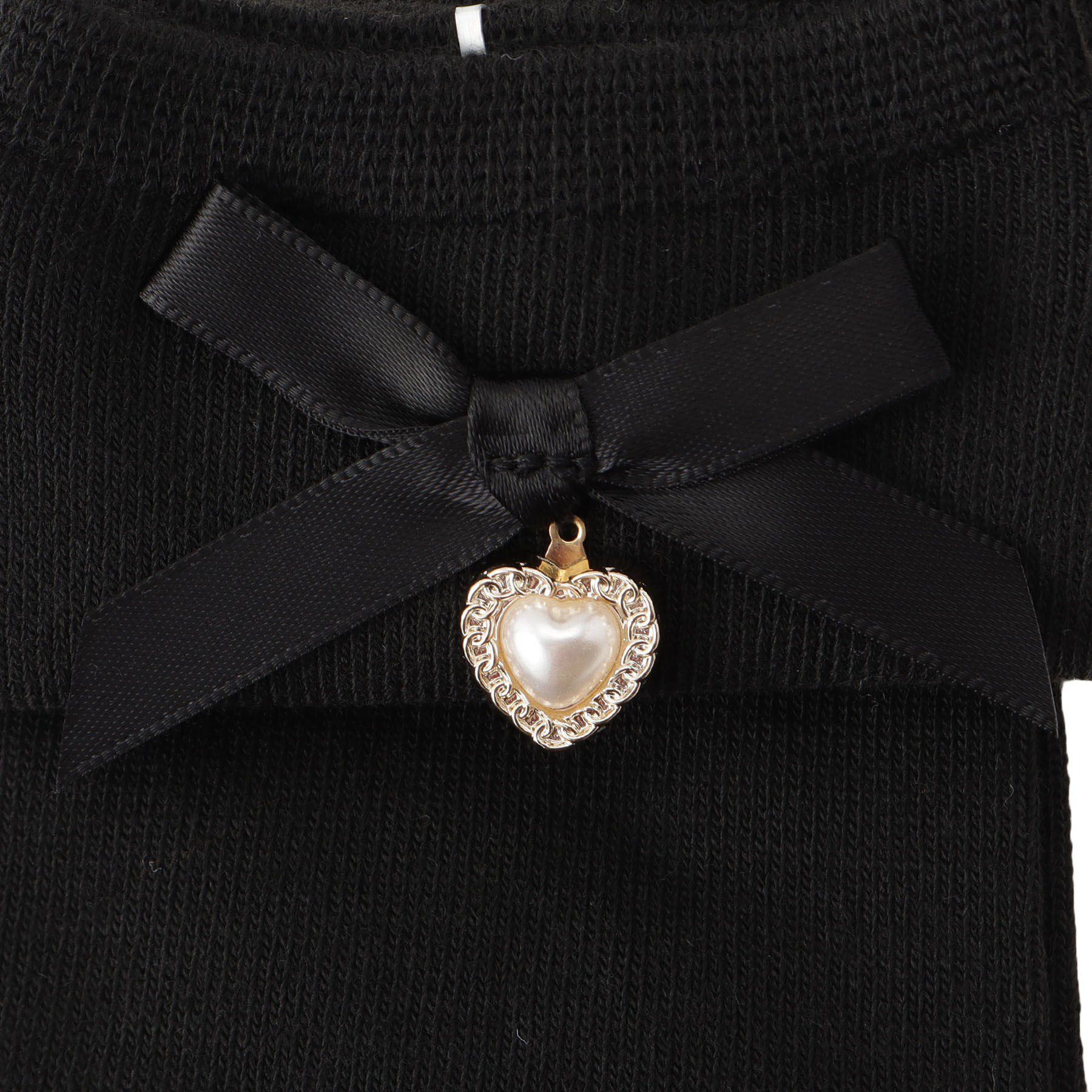 Doll Kiss「サテンリボン&times;ハートパーツ付きソックス」|ソックス|