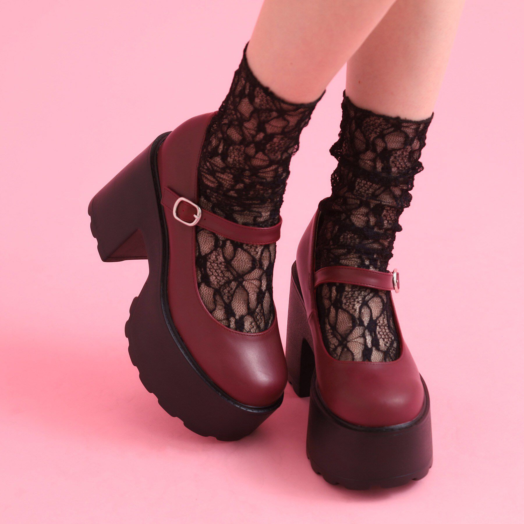 csT&P「厚底ワンストラップパンプス」|パンプス|