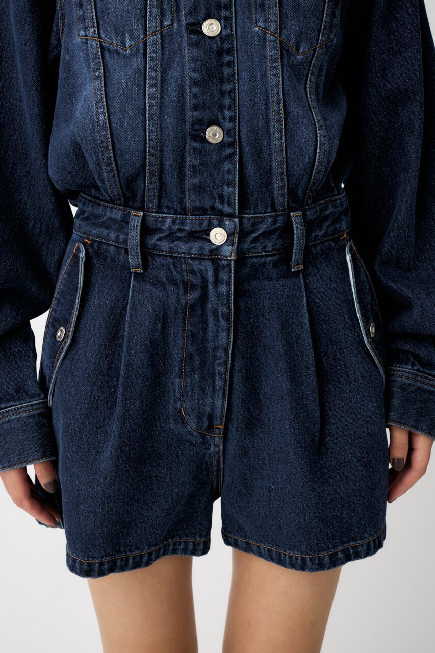 MOUSSY「DENIM SHORT ジャンプスーツ」|その他|