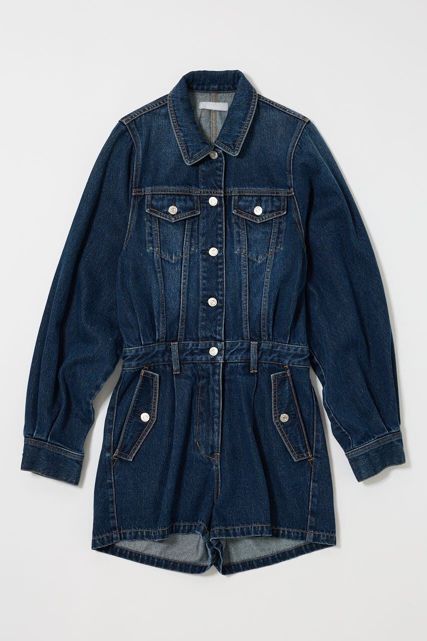 MOUSSY「DENIM SHORT ジャンプスーツ」|その他|