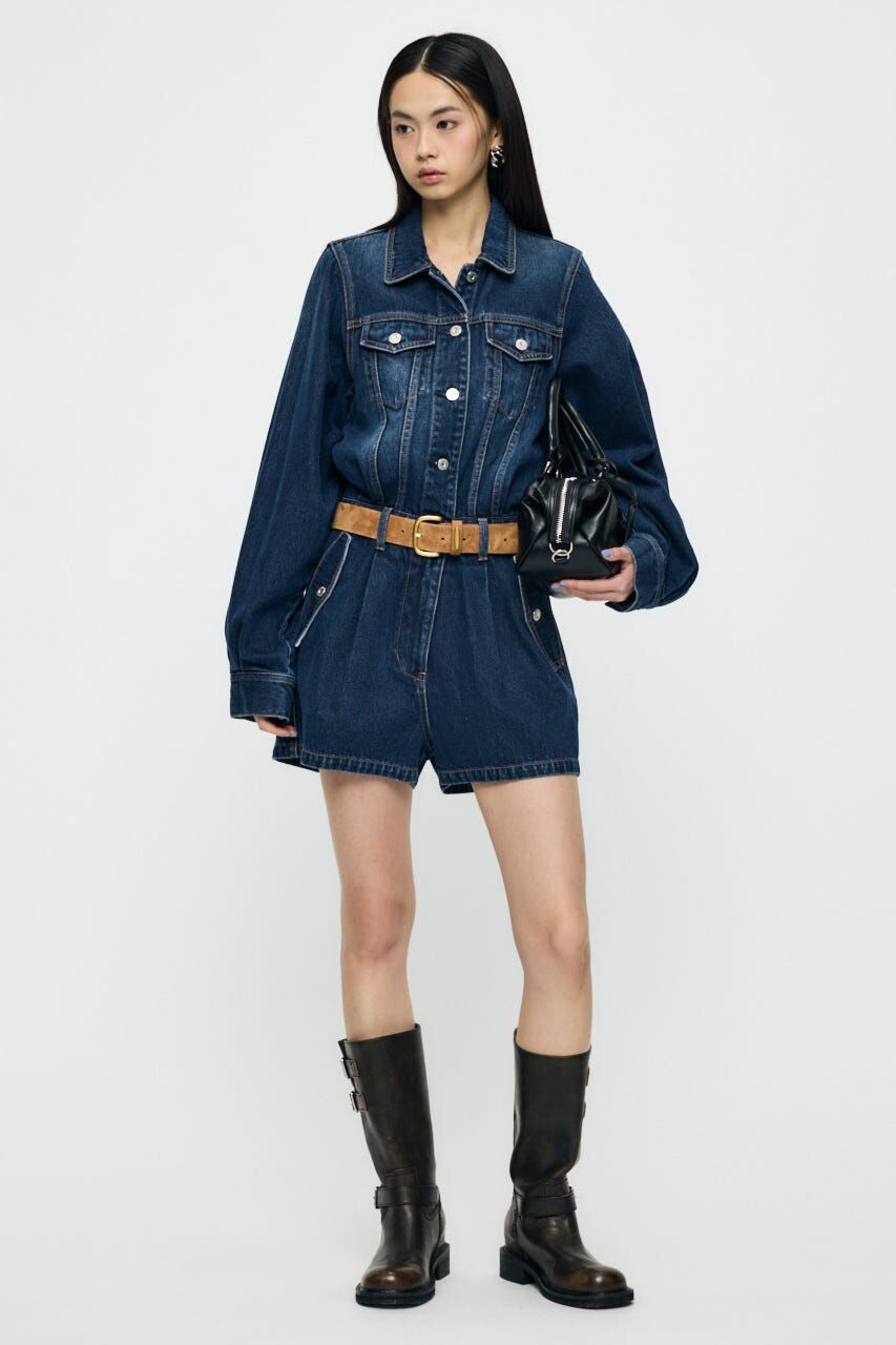 MOUSSY「DENIM SHORT ジャンプスーツ」|その他|