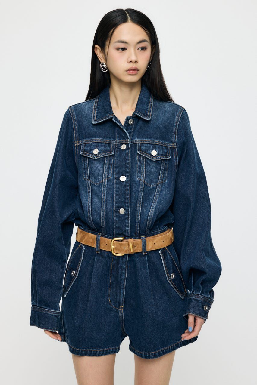 MOUSSY「DENIM SHORT ジャンプスーツ」|その他|