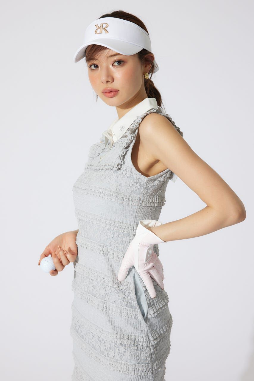 rienda「カットレースワンピース」|ワンピース|L/BLU1