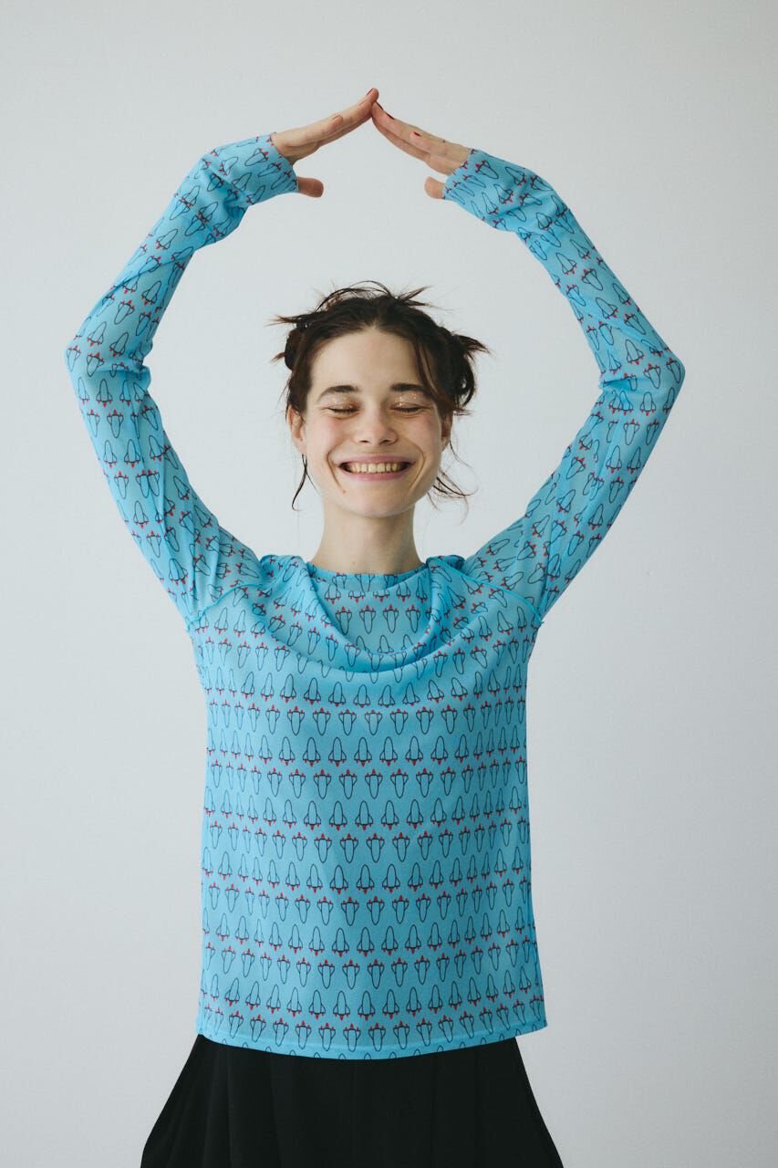 HeRIN.CYE「Rocket mesh inner tops」|Tシャツ・カットソー|