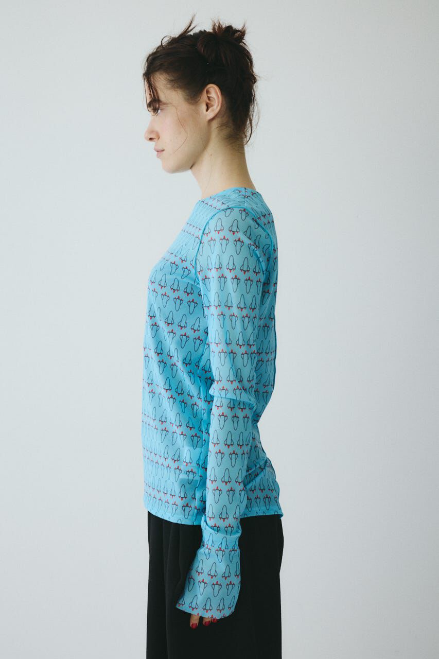 HeRIN.CYE「Rocket mesh inner tops」|Tシャツ・カットソー|