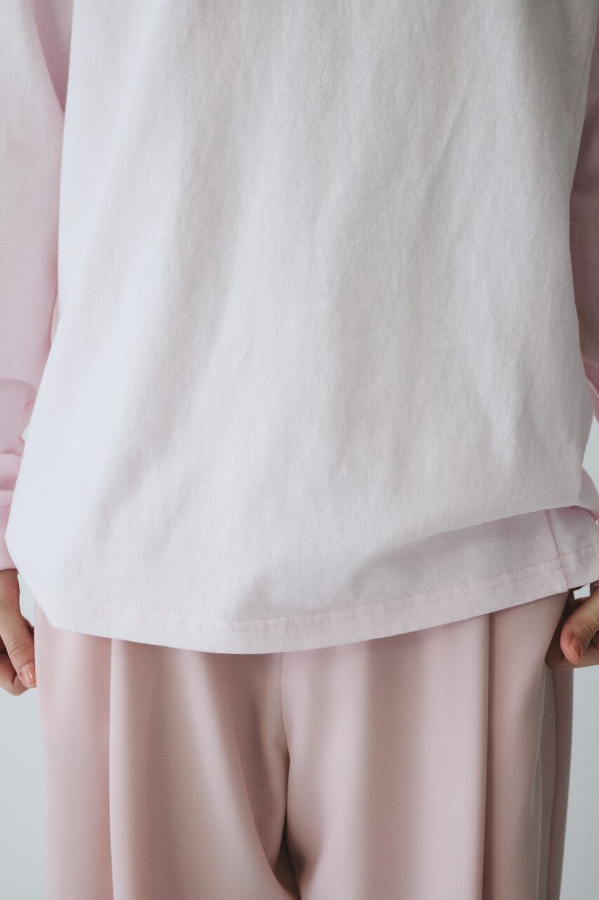 HeRIN.CYE「Side print long T-shirt」|Tシャツ・カットソー|