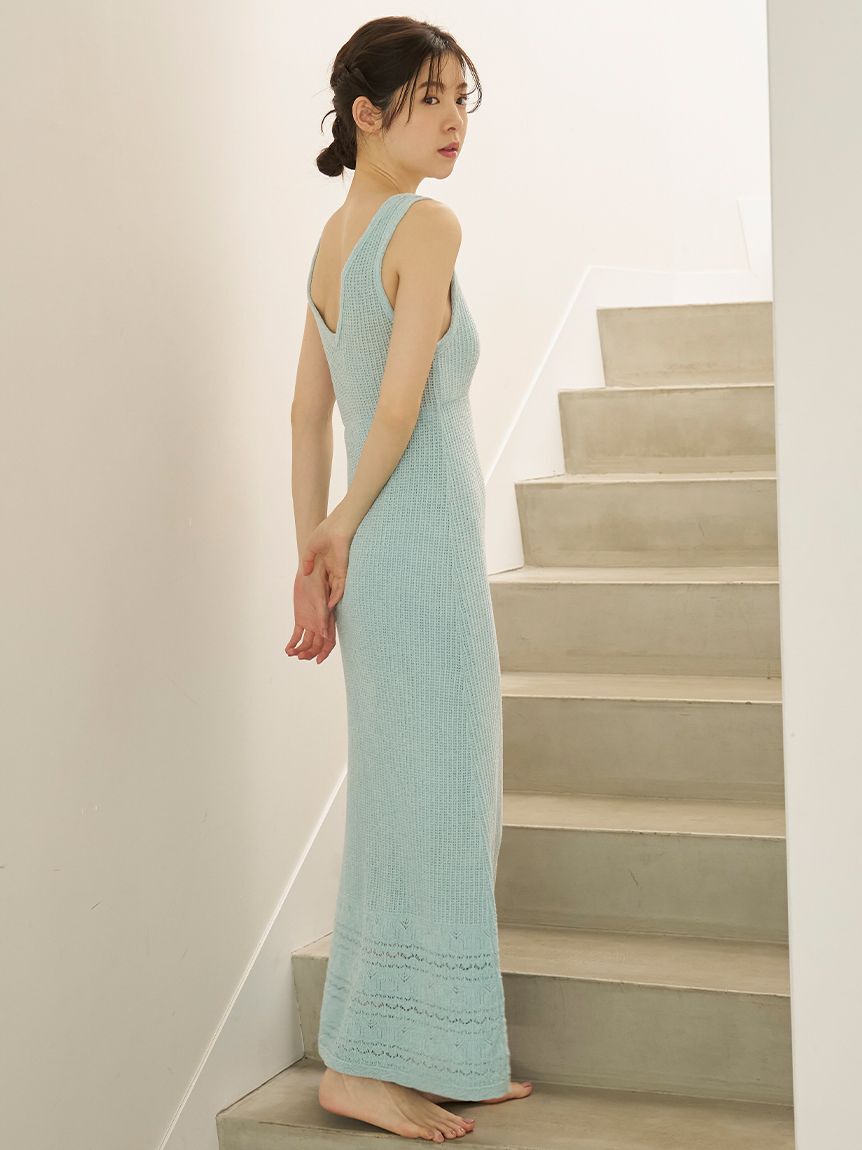 SNIDEL HOME「クロシェワンピース」|ルームウェア|