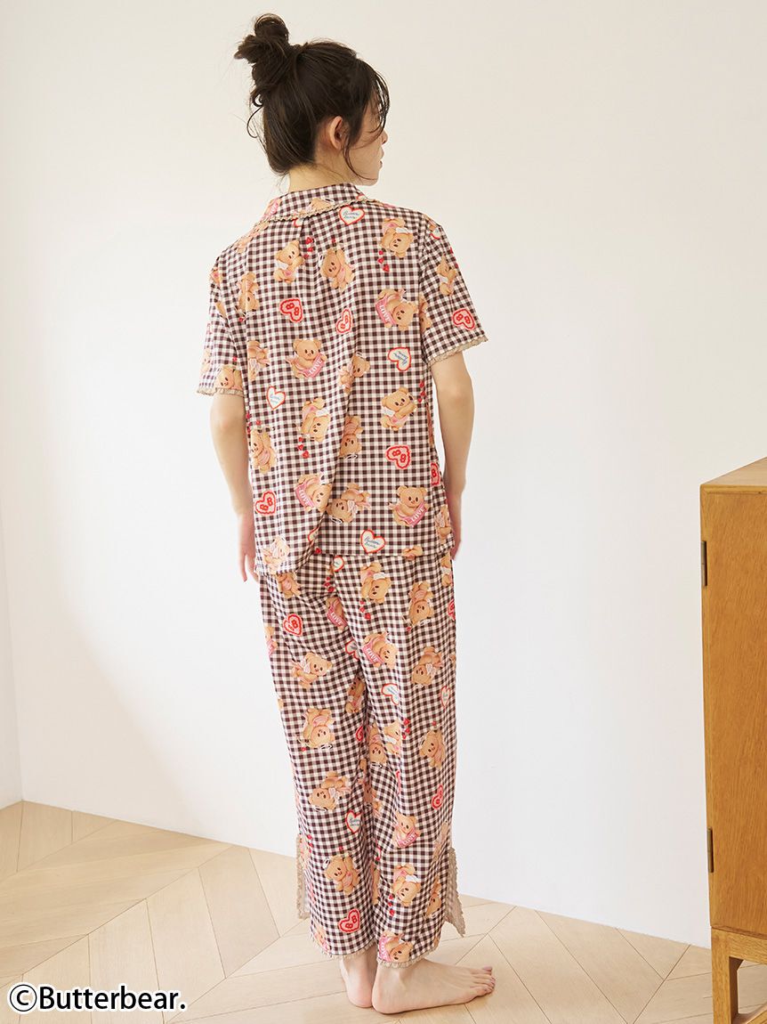 SNIDEL HOME「【BUTTERBEAR】開襟シャツ」|ルームウェア|