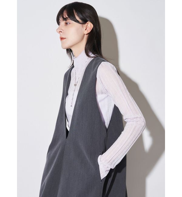 ELENDEEK「HIGH NECK SHEER RIB KT」|ニット・セーター|