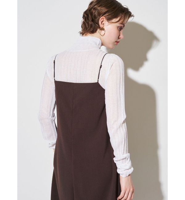 ELENDEEK「HIGH NECK SHEER RIB KT」|ニット・セーター|