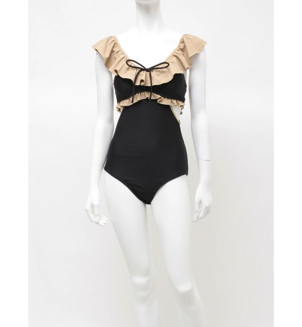 RESEXXY「【swimwear】フリルデザインワンピース」|コンビネゾン|