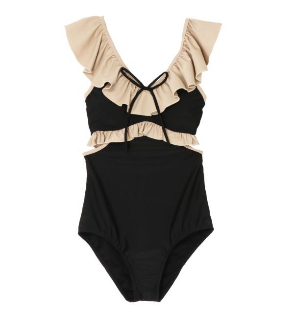 RESEXXY「【swimwear】フリルデザインワンピース」|コンビネゾン|