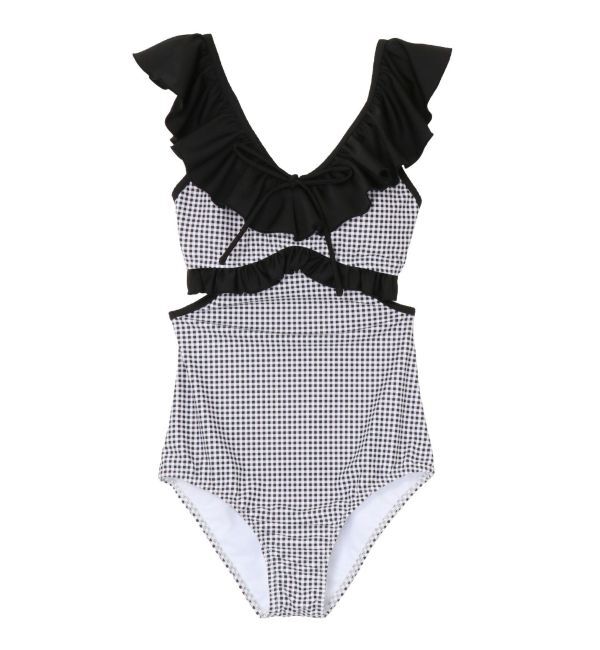 RESEXXY「【swimwear】フリルデザインワンピース」|コンビネゾン|
