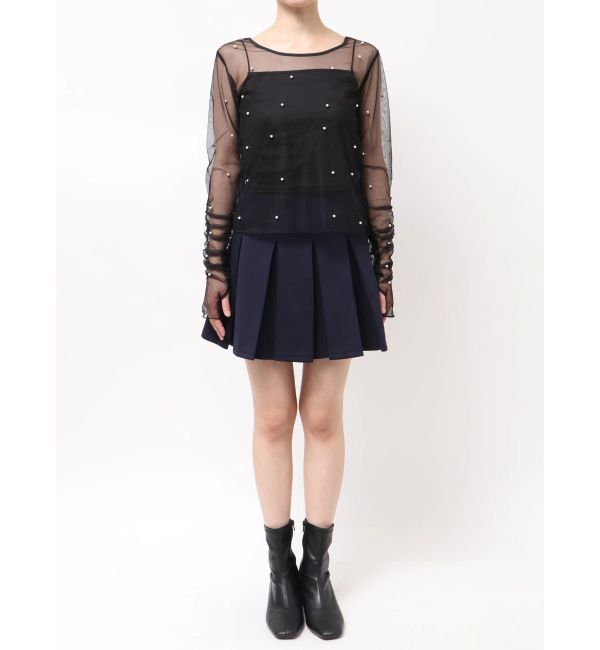 dazzlin「2wayシアートップス」|Tシャツ・カットソー|