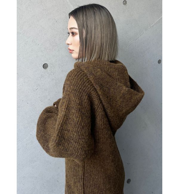 MURUA「フーディーニットミニワンピース」|ワンピース|