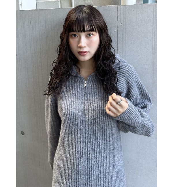 MURUA「フーディーニットミニワンピース」|ワンピース|