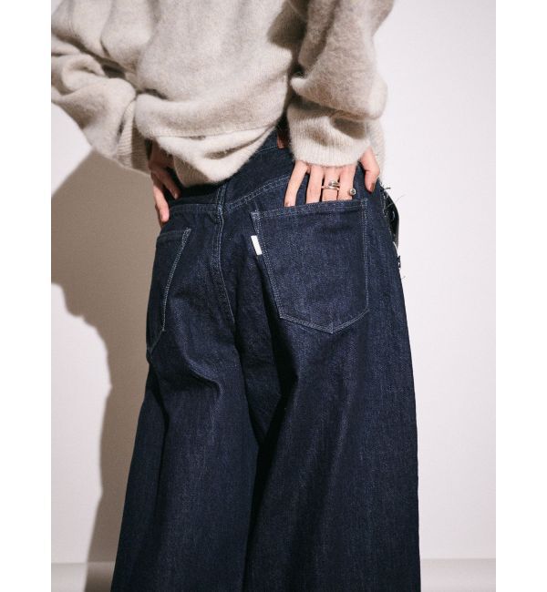 Ungrid「【Htage】ドッキングデニムパンツ」|デニム|