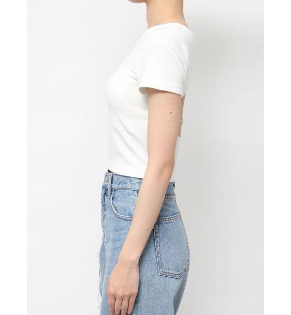 EVRIS「バックオープンチェーントップス」|Tシャツ・カットソー|