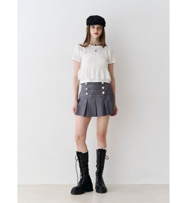 jouetie「ビスチェレイヤードトップス」|Tシャツ・カットソー|