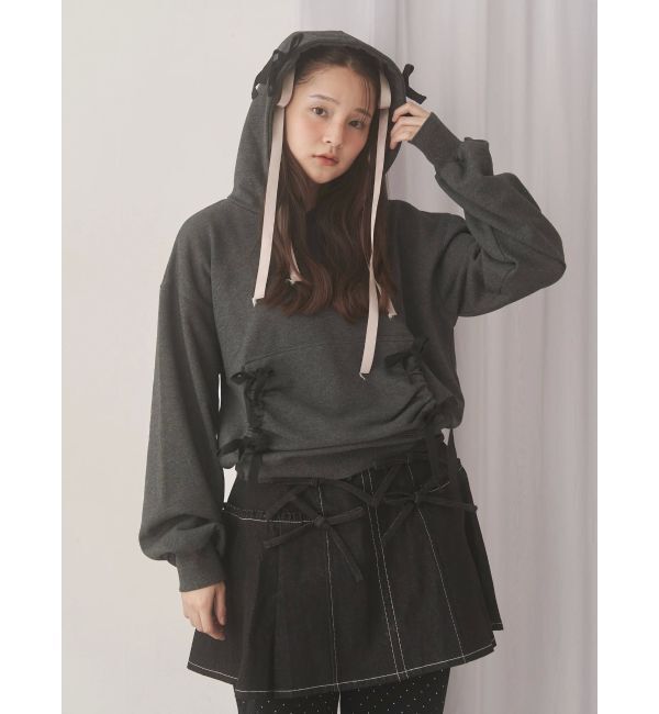 merry jenny「ribbon ribbon hoodie」|パーカー|