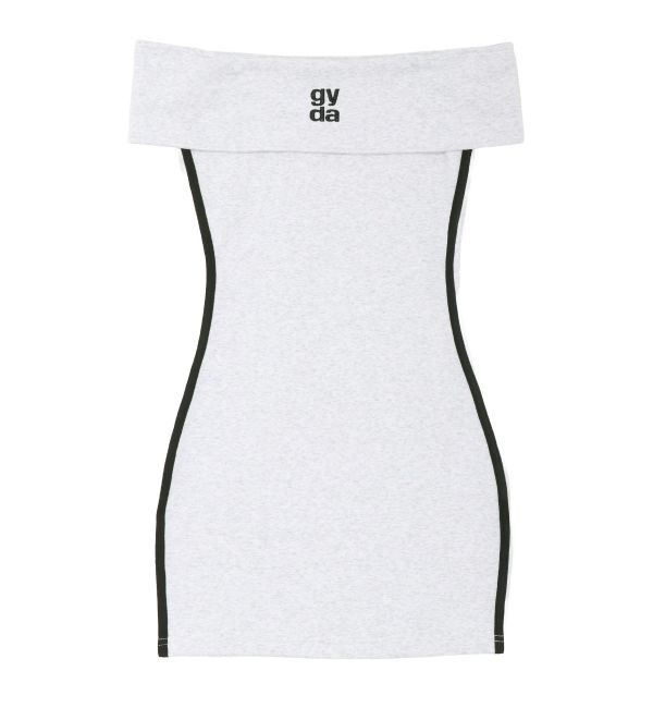 GYDA「Square gydaオフショルミニワンピース」|ワンピース|