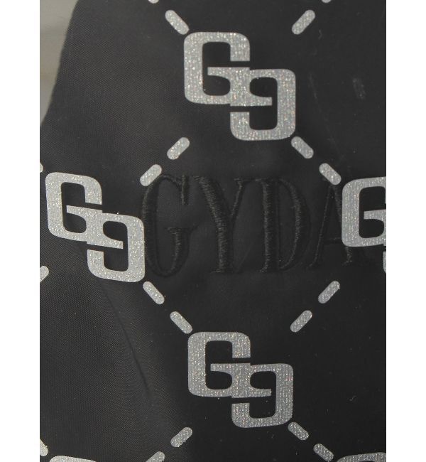 GYDA「GG glitter print clearトートBAG」|トートバッグ|