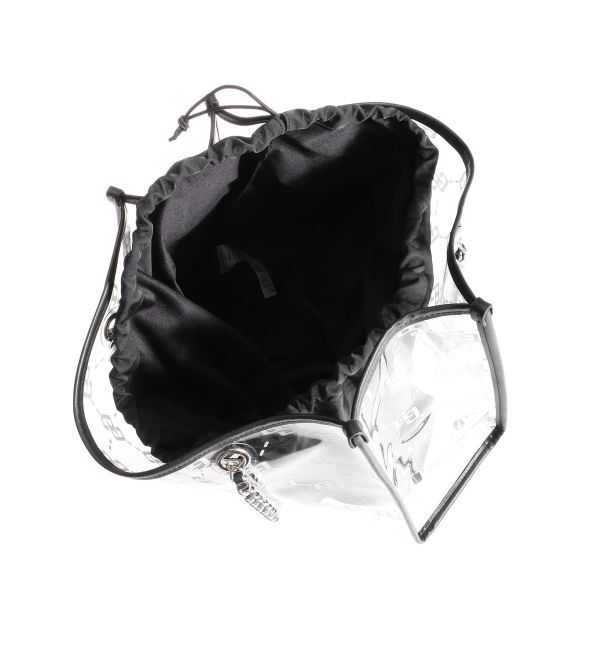 GYDA「GG glitter print clearトートBAG」|トートバッグ|