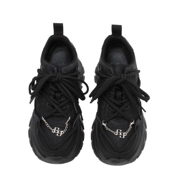 GYDA「GG chain twist cord laceインソールスニーカー」|スニーカー|