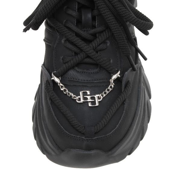GYDA「GG chain twist cord laceインソールスニーカー」|スニーカー|