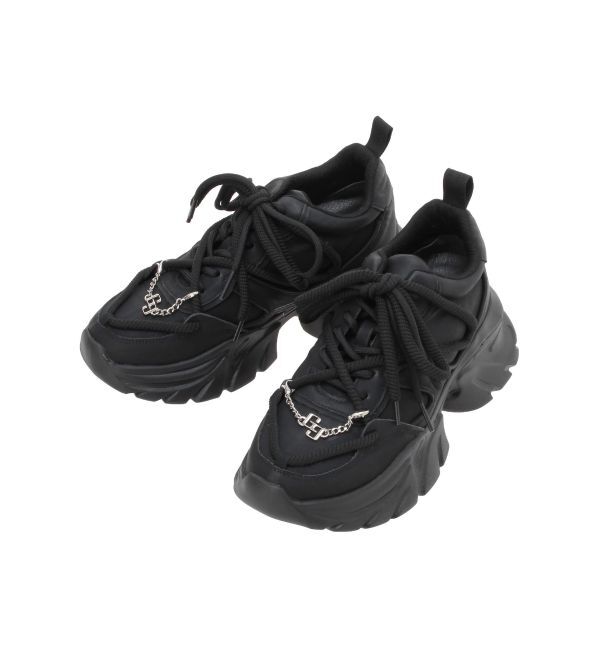 GYDA「GG chain twist cord laceインソールスニーカー」|スニーカー|