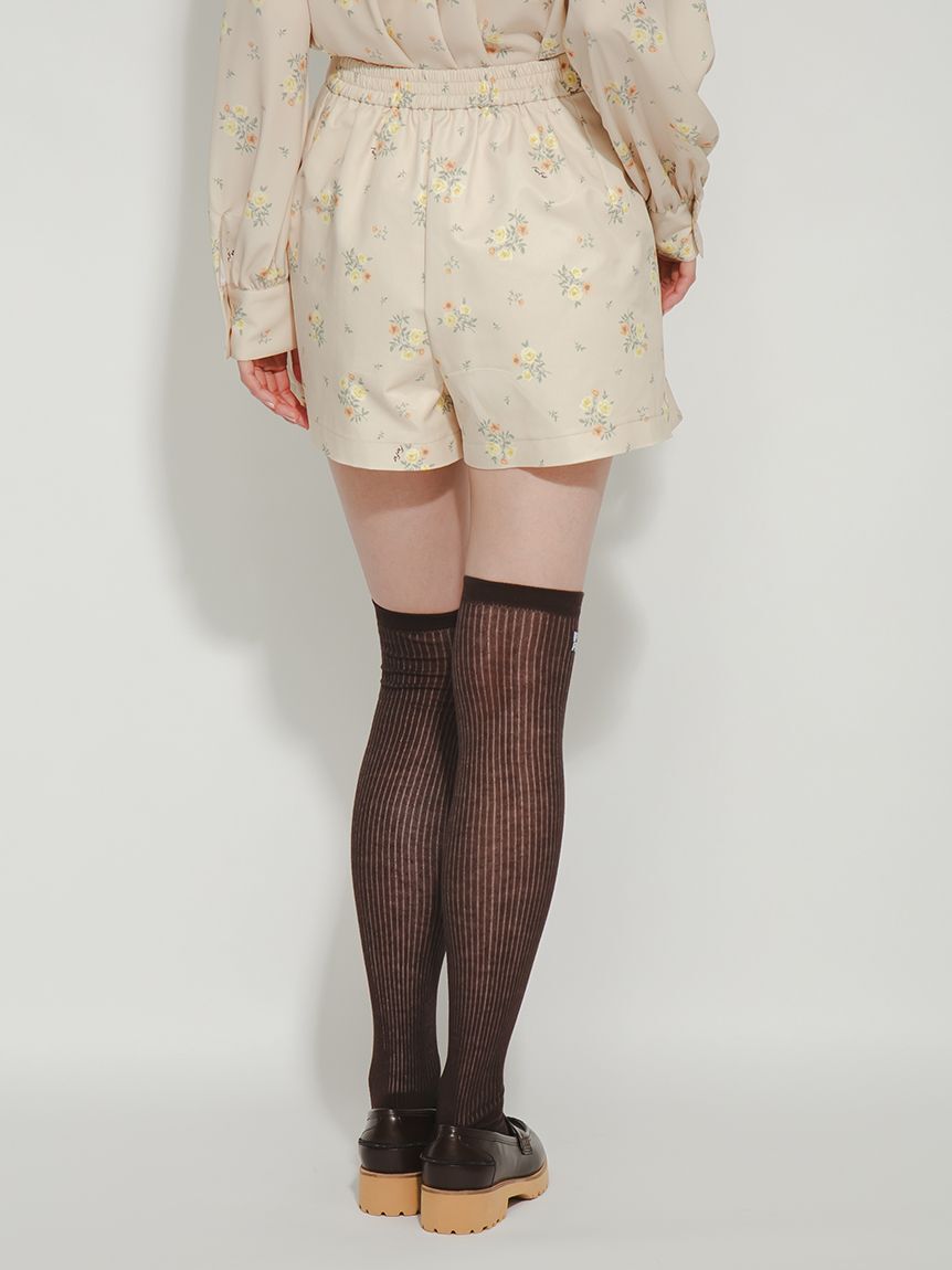 FURFUR「フラワープリントスカショーパン」|その他|