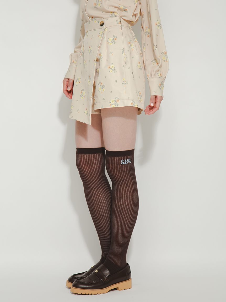 FURFUR「フラワープリントスカショーパン」|その他|