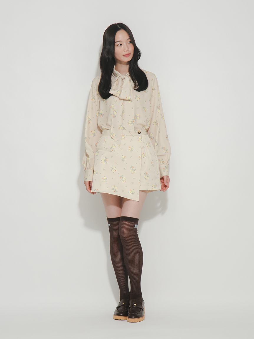 FURFUR「フラワープリントスカショーパン」|その他|