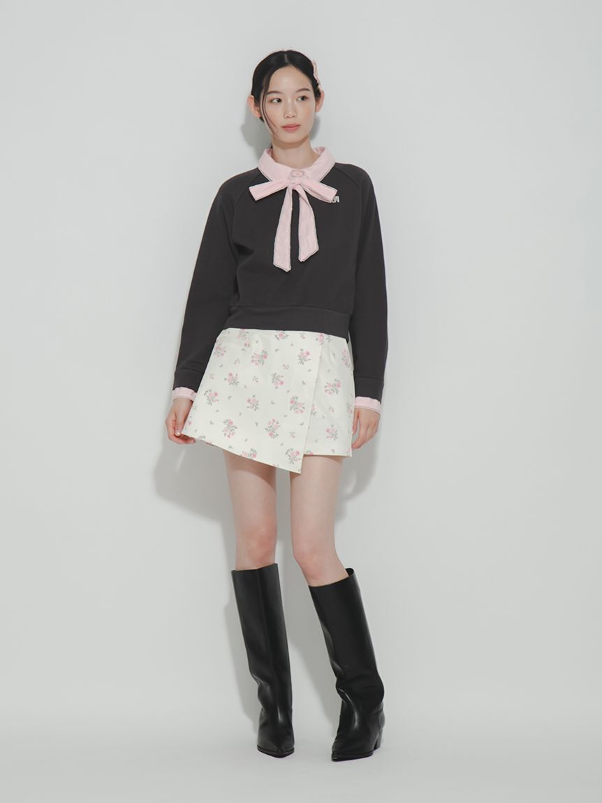 FURFUR「フラワープリントスカショーパン」|その他|