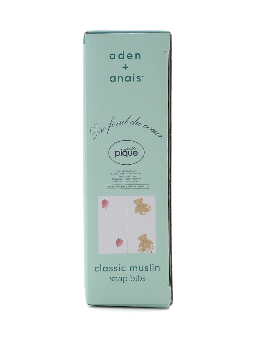 GELATO PIQUE KIDS & BABY「【aden + anais】【BABY】スナップビブ/ストロベリー・ベア/ダイナソー・ベア/2枚セット BOX付き」|その他ベビー用品|