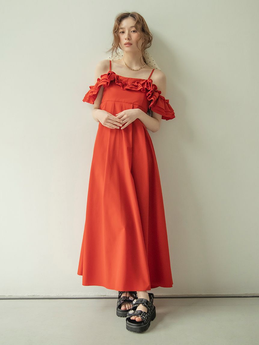 LILY BROWN「[L.B CANDY STOCK]ビジュープラットフォームサンダル」|サンダル|