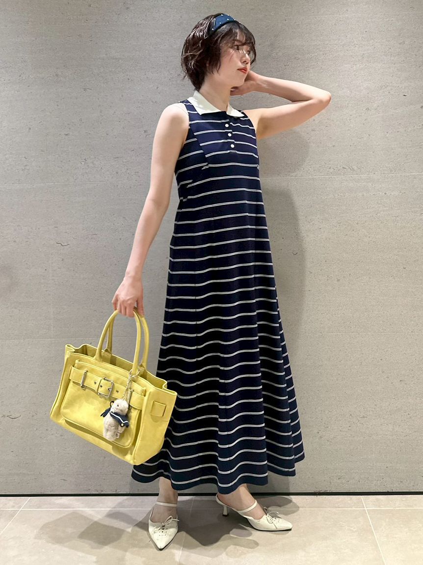 LILY BROWN「【限定カラー】アメスリポロワンピース」|ワンピース|