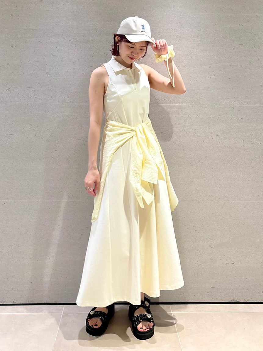 LILY BROWN「【限定カラー】アメスリポロワンピース」|ワンピース|