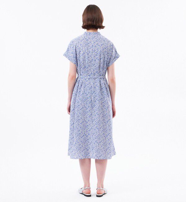MACKINTOSH PHILOSOPHY「【WEB&一部店舗限定】バイカラーフラワープリントワンピース」|ワンピース|