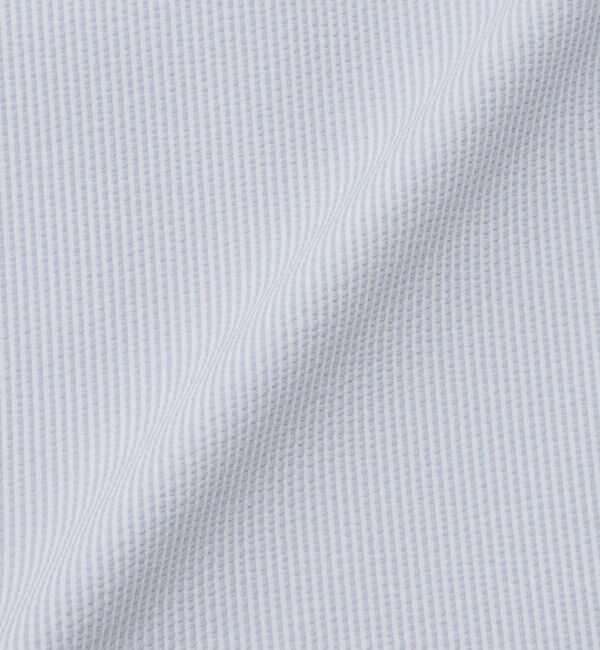 MACKINTOSH PHILOSOPHY「【WEB&一部店舗限定】スキッパーサッカーブラウス」|シャツ・ブラウス|