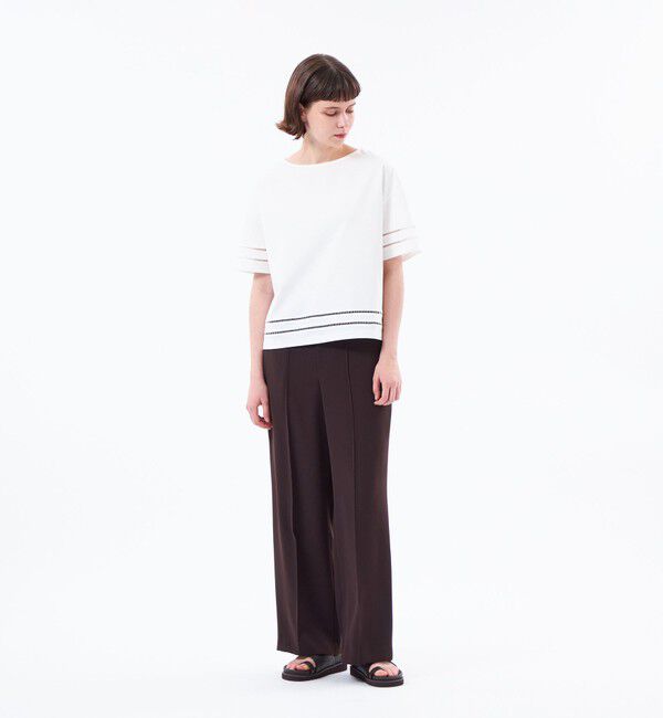 MACKINTOSH PHILOSOPHY「【WEB&一部店舗限定】ハシゴレースプルオーバー」|Tシャツ・カットソー|