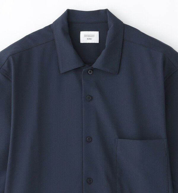 MACKINTOSH PHILOSOPHY「【WEB&一部店舗限定】ドライトリコットオーバーサイズシャツ」|シャツ・ブラウス|