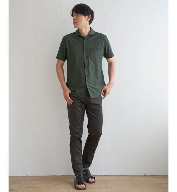 IKKA LOUNGE「【吸水速乾／イージーケア】アーバンドライフルオープンポロシャツ」|Tシャツ・カットソー|
