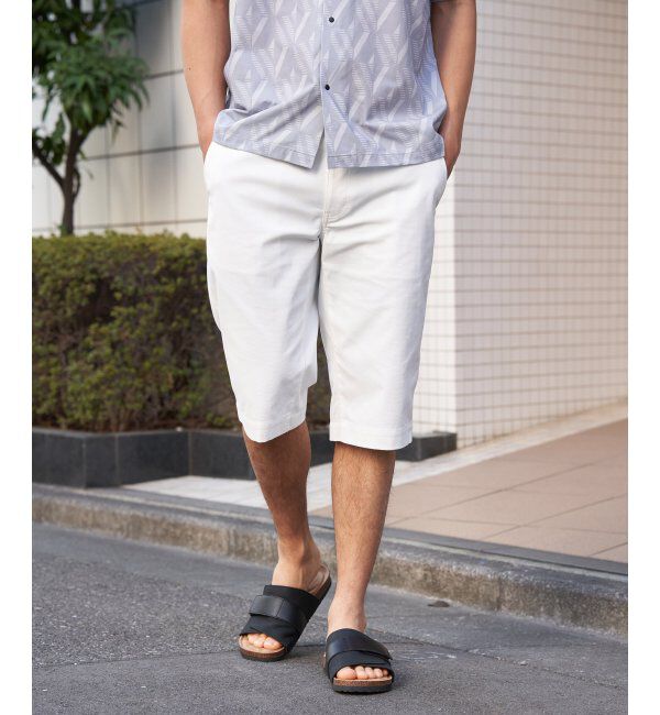 ikka「6.5分丈ドビーイージーハーフパンツ」|その他|