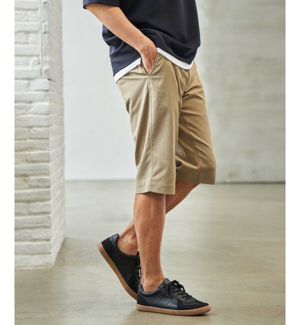 ikka「6.5分丈ドビーイージーハーフパンツ」|その他|