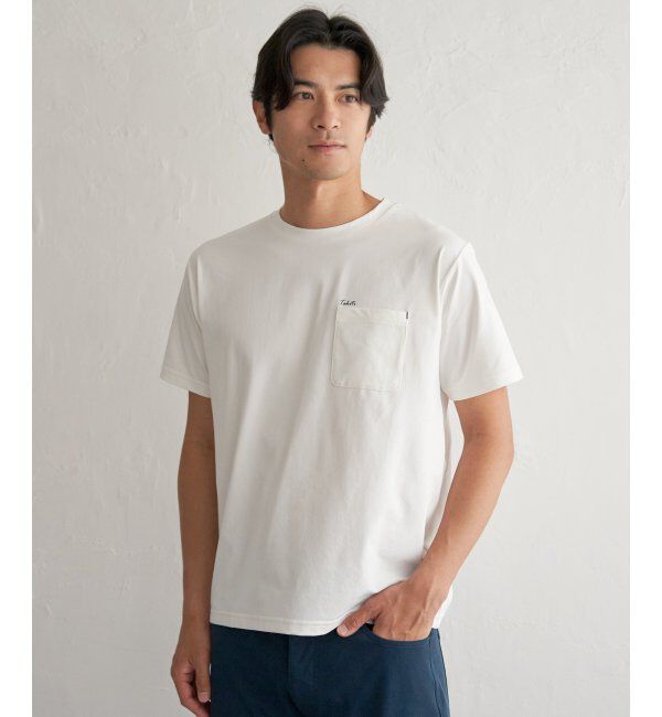 ikka「冷感DRY旅するTシャツ」|Tシャツ・カットソー|