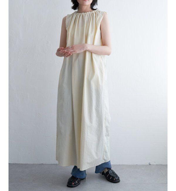 VENCE share style「ナイロンタフタ後ろリボンワンピース」|ワンピース|