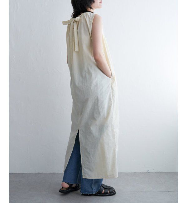 VENCE share style「ナイロンタフタ後ろリボンワンピース」|ワンピース|